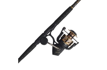 Image of Penn Fishing Battle III Combo, 4.7/1, Right/Left, 8000, 10ft. Rod Length, Heavy Power, Moderate Fast Action, 2 Pieces Rod, Black/Gold, BTLIII8000102H