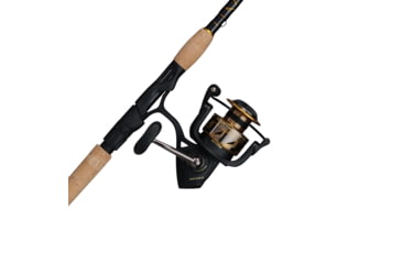 Image of Penn Fishing Battle III Combo, 6.2/1, Right/Left, 4000, 7ft. Rod Length, Medium Power, Fast Action, 2 Pieces Rod, Black/Gold, BTLIII4000702M