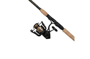 Image of Penn Fishing Battle III Combo, 6.2/1, Right/Left, 4000, 7ft. Rod Length, Medium Power, Fast Action, 3 Pieces Rod, Black/Gold, BTLIII4000703MTRVL