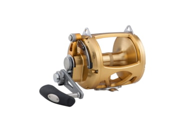 Image of Penn Fishing International VISW Conventional Reel, 3.1/1 / 1.5/1, Right, 80, Gold, INT80VISW