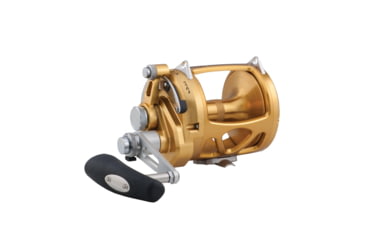 Image of Penn Fishing International VISW Conventional Reel, 3.5/1 / 1.3/1, Right, 50, Gold, INT50VISW