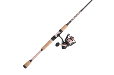 Image of Penn Fishing Passion II Combo, 5.2/1, Right/Left, 2000, 6ft. 6in. Rod Length, Medium Light Power, Moderate Fast Action, 2 Pieces Rod, Black/Rose Gold, PASII2000662ML