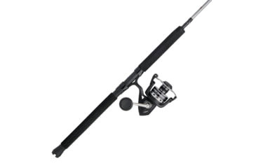 Image of Penn Fishing Pursuit IV Combo, 5.6/1, Right/Left, 6000, 6ft. 6in. Rod Length, Medium Heavy Power, Fast Action, 1 Piece Rod, Black/Silver, PURIV6000661JG