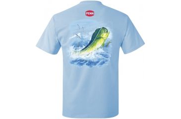 Image of Penn Mens Mahi Blue T-Shirt, XX-Large 180226