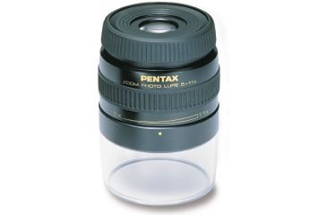 Image of Pentax 5-11x Zoom Aspheric Super Multi Coated Magnifier Loupe  w/ Transparency stand - 60053