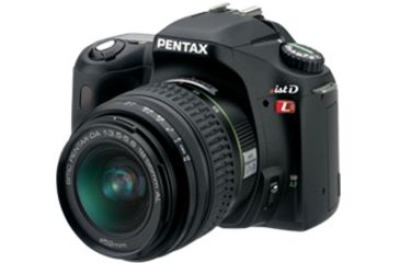 Image of Pentax *ist DL 6.1 MP Digital SLR Camera Kit with 18-55 Lens and Hood 18428