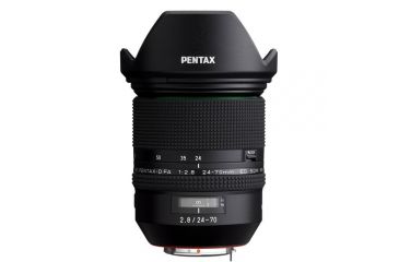 Image of Pentax HD-D FA 24-70mm F/2.8ED SDM WR Ultra-Wide-Angle Lens, Black 21310