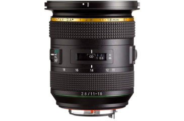 Image of Pentax HD DA 11-18mm F2.8ED DC AW Lens, Black, 21230