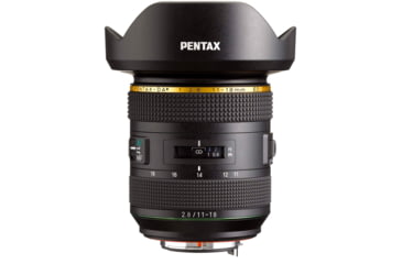 Image of Pentax HD DA 11-18mm F2.8ED DC AW Lens, Black, 21230