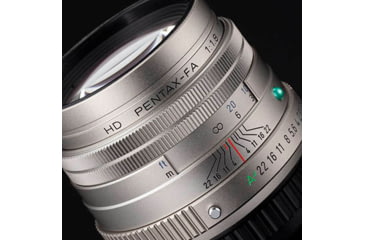 Image of Pentax HD-FA 77mm F1.8 Ltd Lens, Silver, 27890