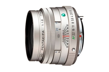 Image of Pentax HD-FA 77mm F1.8 Ltd Lens, Silver, 27890
