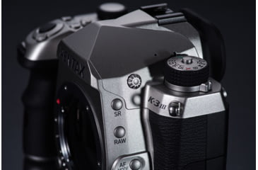 Image of Pentax K-3 Mark III Advanced APS-C Digital SLR Camera, Silver, 8.54 x 6.50 x 4.72in, 01073