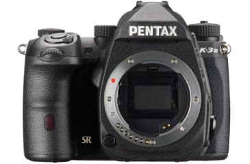 Image of Pentax K-3 Mark III Advanced APS-C Digital SLR Camera with Battery Grip, Black, 9.84 x 6.97 x 4.72in, 01115