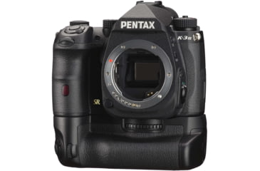 Image of Pentax K-3 Mark III Advanced APS-C Digital SLR Camera with Battery Grip, Black, 9.84 x 6.97 x 4.72in, 01115