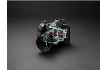 Image of Pentax K-3 Mark III Advanced APS-C Digital SLR Camera with Battery Grip, Black, 9.84 x 6.97 x 4.72in, 01115