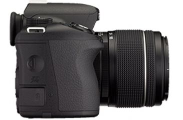 Image of Pentax K-50  Digial SLR Camera with 18-135 WR Lens, Black 10916