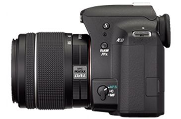 Image of Pentax K-50  Digial SLR Camera with 18-135 WR Lens, Black 10916