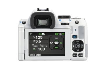 Image of Pentax K-S2 DSLR Camera Body Only 20 Megapixel, White 11890