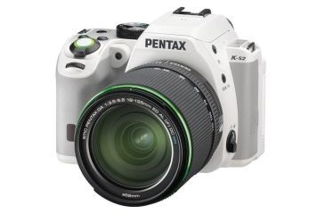 Image of Pentax K-S2 DSLR Camera With 18-135mm Lens, White 12062