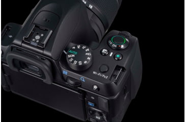 Image of Pentax KF Digital Camera Kit, 18-55 Lens, Black, Compact, 1203