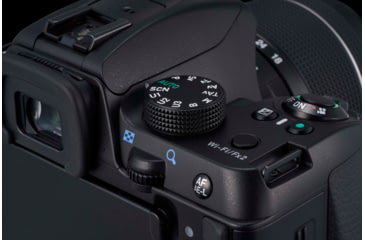 Image of Pentax KF Digital Camera Kit, 18-55 Lens, Black, Compact, 1203