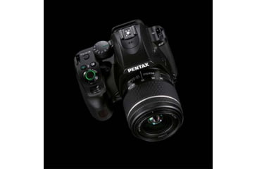 Image of Pentax KF Digital Camera Kit, 18-55 Lens, Black, Compact, 1203