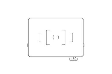 Image of Pentax LF-80 Focusing Screen - AF Framed Matte 38574