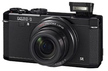 Image of Pentax MX-1 Compact Digital Camera, Black 12622