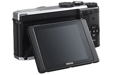 Image of Pentax MX-1 Compact Digital Camera, Black and Silver 12633