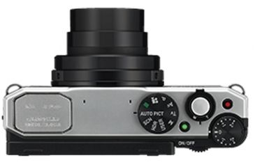 Image of Pentax MX-1 Compact Digital Camera, Black and Silver 12633
