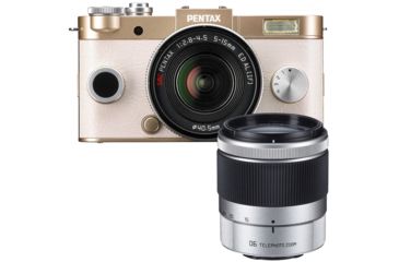 Image of Pentax Q-S1 02, 06 Zoom Kit (Champagne Gold), Gold 06248
