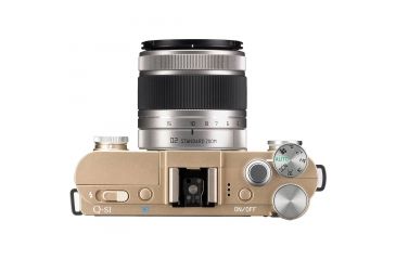 Image of Pentax Q-S1 02 Zoom Kit (Champagne Gold), Gold 06237