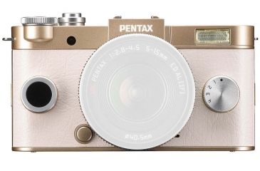 Image of Pentax Q-S1 Camera (Champagne Gold), Gold 06218