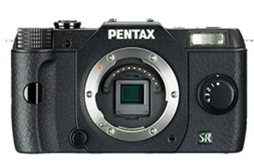 Image of Pentax Q7 Compact Digital Camera, Black 10405