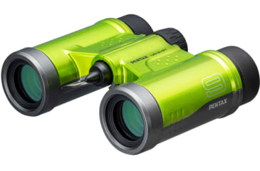 Image of Pentax UD 9 X 21mm Black Compact Roof Prism Binoculars, Green, Medium, 61813