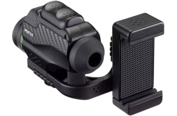 Image of Pentax VM 6 X 21mm WP Premium Monocular Kit w/Smartphone and Micro Adapters, Black, Medium, 63621