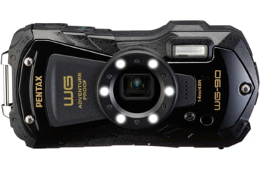 Image of Pentax WG-90 Camera, Black, Compact, 01236