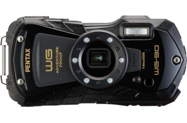 Image of Pentax WG-90 Camera, Black, Compact, 01236