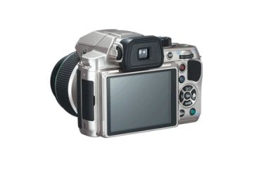 Image of Pentax X-5 Silver Camera with 26X Super Telephoto Zoom Lens 12772