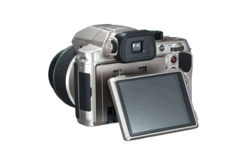 Image of Pentax X-5 Silver Camera with 26X Super Telephoto Zoom Lens 12772