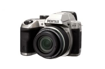 Image of Pentax X-5 Silver Camera with 26X Super Telephoto Zoom Lens 12772