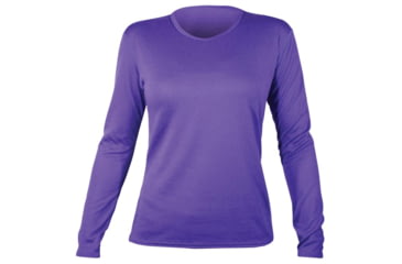 Image of Pepper Bi-ply Crew Wmns Purple-sm PB3070 SM PURPLE