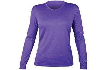 Image of Hot Chillys Bi-ply Crew Wmns Cranberry Sm PB3070 SM CRAN