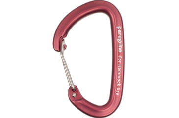 Image of Peregrine Hammock Clip Carabiner, Red, AC-747SW-11 RED