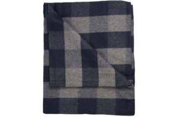 Image of Peregrine Plaid Wool Blanket, Blue, WBASBHPGRB501Q80
