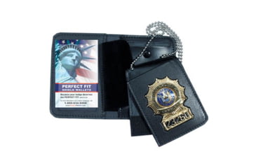 Image of 4-in-1 Badge &amp; Single ID Case w/ Chain - 3.25''x4.75''