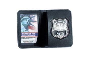 Image of Duty Leather Book Style Badge &amp; ID Case - 3.50''x5.50''