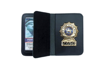 Image of Duty Leather Book Style Case w/ Double ID - 3.25''x4.63''