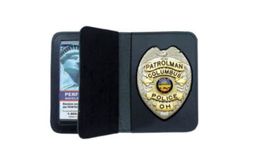 Image of Duty Leather Book Style Case w/ Double ID - 3.63''x5.50''
