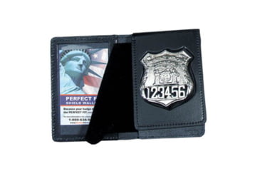 Image of Duty Leather Flip Out Badge &amp; Single ID Case - 3.25''x4.75''